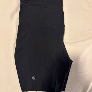 lululemon athletica Women's Black Biker Shorts